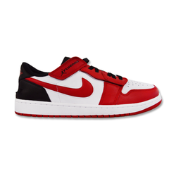 Air Jordan 1 Low FlyEase White/Black/Gym Red - DM1206-163