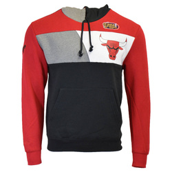Mitchell & Ness Block Fleece Hoodie NBA Chicago Bulls
