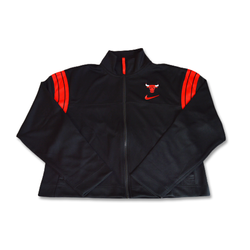 Nike Chicago Bulls Courtside 75 Tracksuit Jacket Wmns Black/University Red/Black - DB1394-010