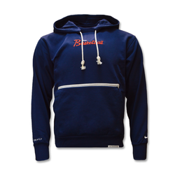 Nike Standard Issue Hoodie College Navy/Pale Ivory - DA5942-419