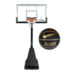 Set to Basketball Portable Stand OneTeam + Nike All Court 8P Ball