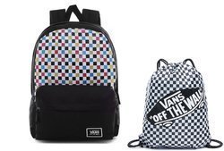 Vans Glitter Check Realm Backpack - VN0A48HGUX9