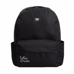 Vans Old Skool Classic Backpack Black VN000H4WBLK1 + Custom Follow Your Dreams