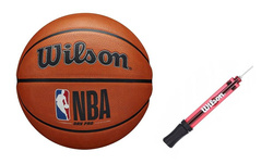 Wilson NBA DRV PRO Outdoor Basketball - WTB9100XB07 + Pump
