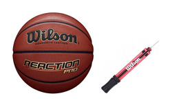 Wilson Reaction PRO Indoor / Outdoor Basketball - WTB10139 + Pump