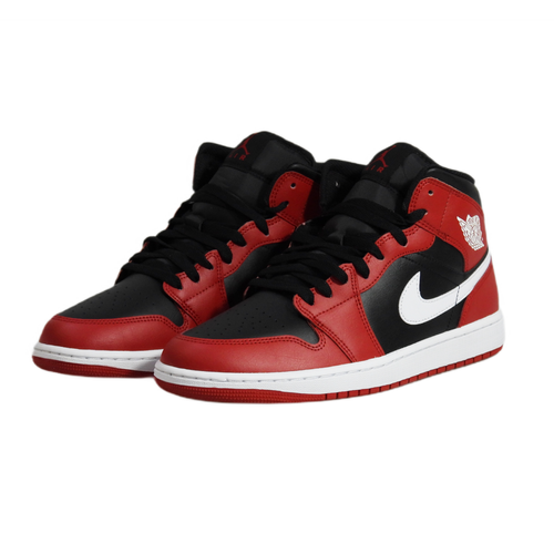 Air Jordan 1 Mid Black/Gym Red/White - DQ8426-061