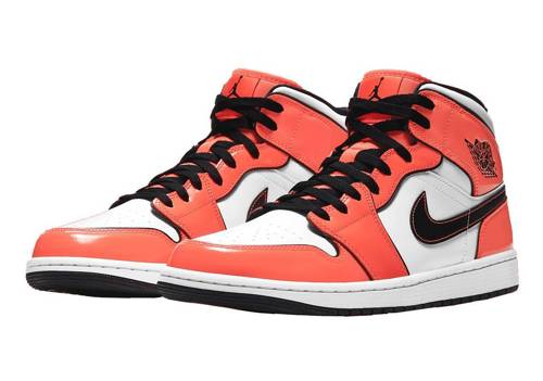 Air Jordan 1 Mid SE Turf Orange - DD6834-802