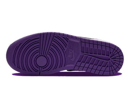 Air Jordan 1 Mid SE Varsity Purple - 852542-105