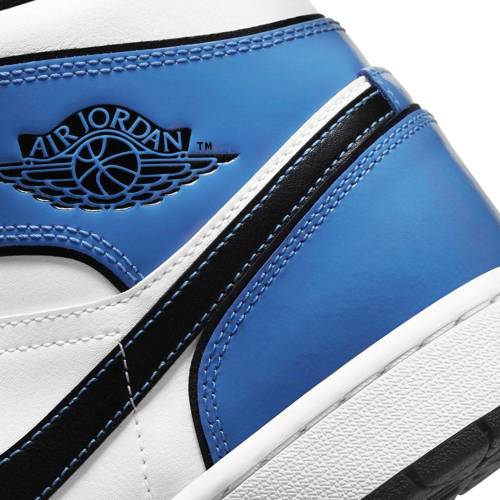 Air Jordan 1 Mid Signal Blue SE Shoes - DD6834-402