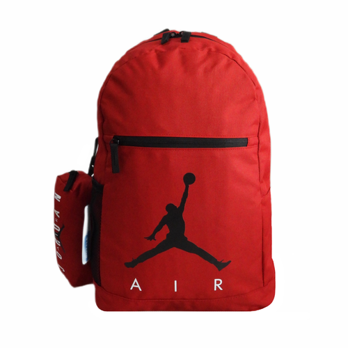 Air Jordan School Backpack Gym Red + Pencil Case - 9B0503-R78