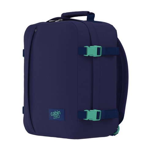 CabinZero Classic 28L 2 in 1 Backpack Travel Bag Wizzair Ryanair Deep Ocean - CZ082305