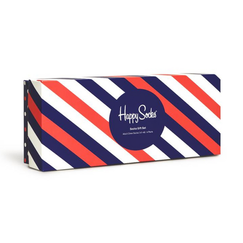 Gift box Happy Socks 4-pack Classic Navy - XBDO09-6002