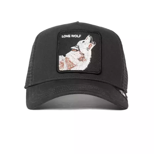 Goorin Bros. Lone Wolf Animal Farm Trucker Cap-101-0389-BLK