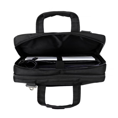 Men's business briefcase classic laptop bag black 15.6" Zagatto - ZG651