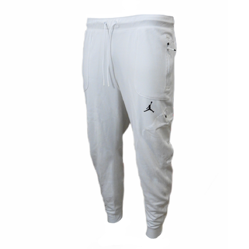 Men's white sports pants Air Jordan Dri-FIT Training Fleece - DQ7890-135