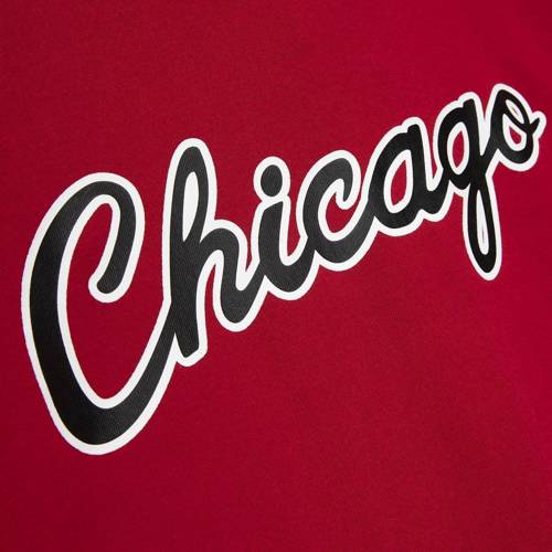 Mitchell & Ness Gameday SS FT Hoodie Chicago Bulls - HDSSAJ19074-CBUSCAR