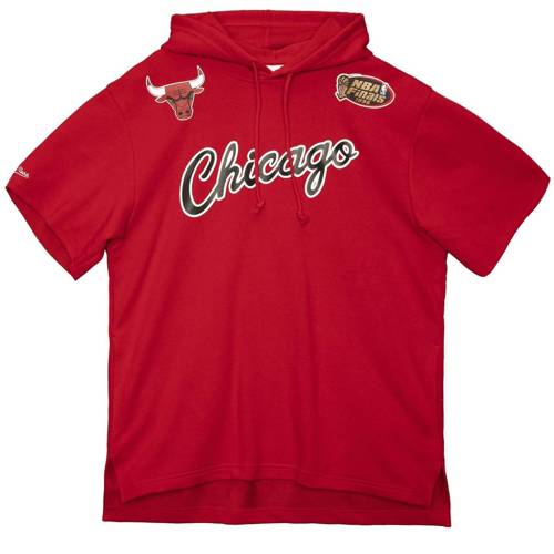 Mitchell & Ness Gameday SS FT Hoodie Chicago Bulls - HDSSAJ19074-CBUSCAR