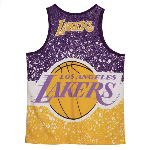 Mitchell & Ness NBA LA Lakers Tank Top - MSTKAJ19070-LALLTGD