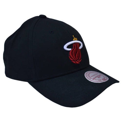 Mitchell & Ness NBA Miami Heat Team Logo Cuff Knit -INTL154 MIAHEA BLK