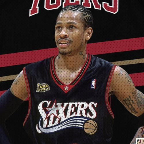 Mitchell & Ness NBA Sublimated Player Tank Philadelphia 76ers Allen Iverson