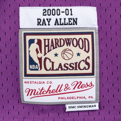 Mitchell & Ness Swingman Jersey NBA Milwaukee Bucks Ray Allen - SMJYAC18014-MBUPURP00RAL