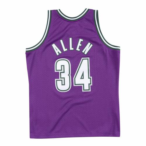 Mitchell & Ness Swingman Jersey NBA Milwaukee Bucks Ray Allen - SMJYAC18014-MBUPURP00RAL