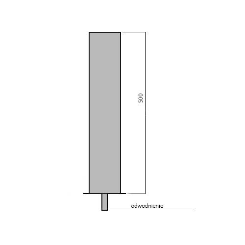 Mounting Sleeve for Posts 120 x 100 mm - Akc000038