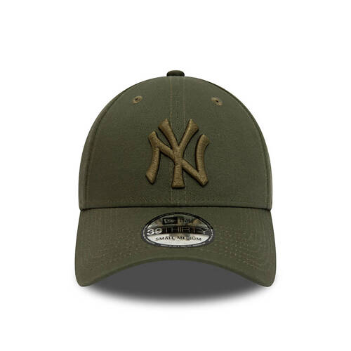 New Era 39THIRTY MLB NY New York Yankees League Essential Green Stretch Fit Cap - 60348853