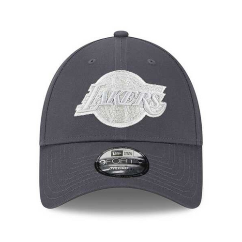 New Era 9FORTY LA Los Angeles Lakers Metallic Strapback - 60424821