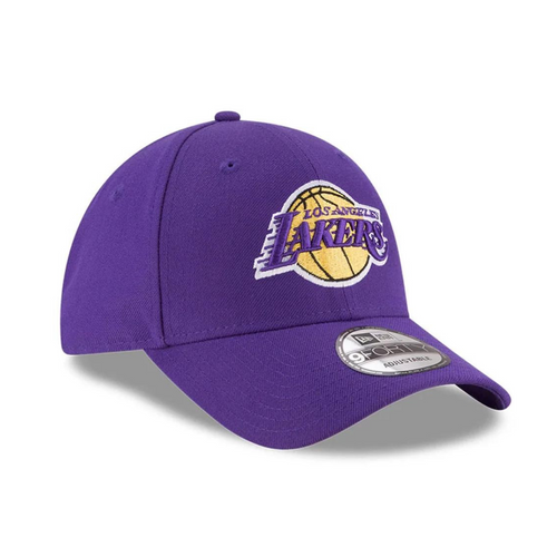 New Era 9FORTY Youth LA Los Angeles Lakers The League Purple Adjustable Cap - 11405635