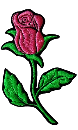 Pink Rose Thermal Patch