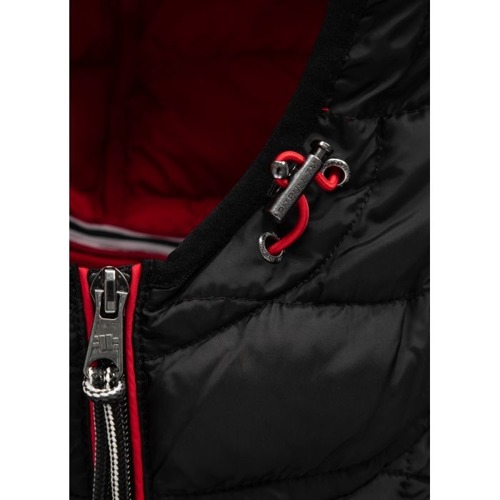 Pit Bull West Coast Padded Hooded Jacket Seacoast Black