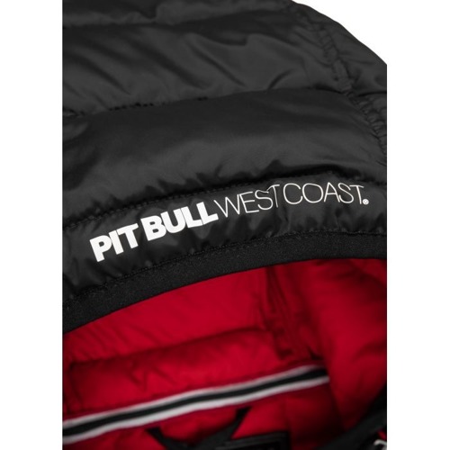 Pit Bull West Coast Padded Hooded Jacket Seacoast Black