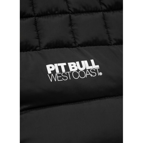 Pit Bull West Coast Padded Hooded Jacket Seacoast Black