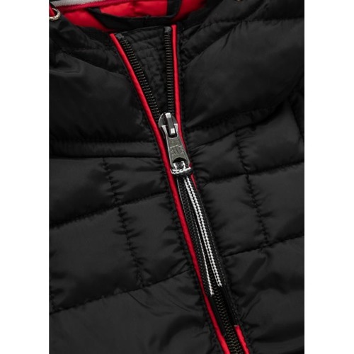 Pit Bull West Coast Padded Hooded Jacket Seacoast Black