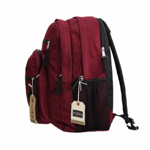 School Sport Backpack JanSport Big Student Russet Red + Vans Pencil box