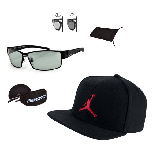 Set of sunglasses Arctica and Air Jordan baseball cap