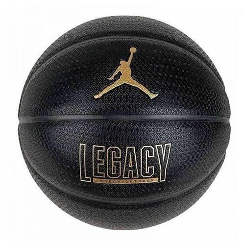 Set to Basketball Portable Stand OneTeam + Air Jordan Legacy 2.0 Deflated 8P Ball