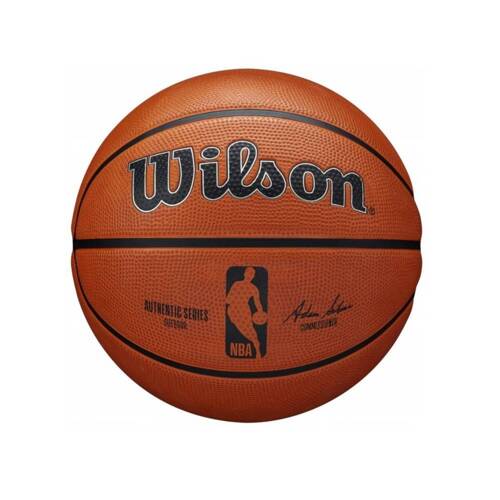 Set to Basketball Portable Stand OneTeam + Wilson NBA  Authentic Series Outdoor Ball