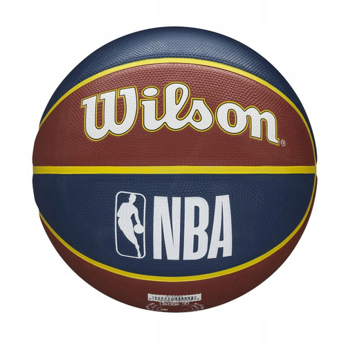 Set to Basketball Portable Stand OneTeam + Wilson NBA Team Denver Nuggets Ball