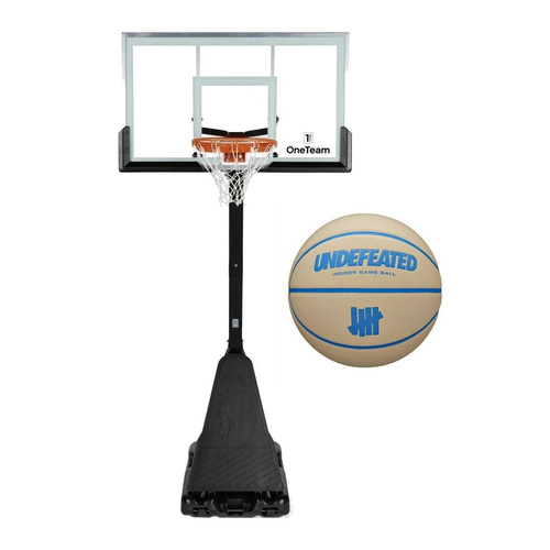 Set to Basketball Portable Stand OneTeam + Wilson x Undefeated Ball