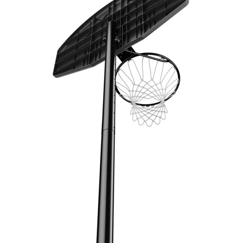 Spalding Highlight 44" Composite Portable Basketball Hoop + Ball Wilson NBA Authentic 