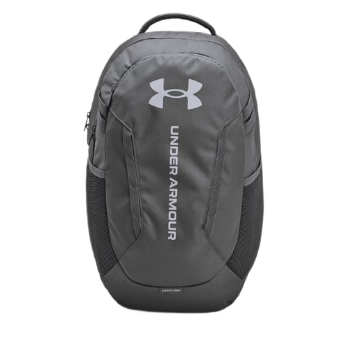 Sports backpack unisex for school grey 29L Under Armour UA Hustle 6.0 - 1384672-025