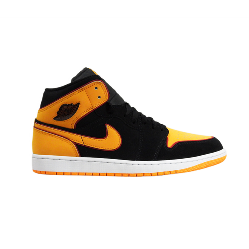 Sports shoes Air Jordan 1 Mid SE men's high black orange - FJ4923-008