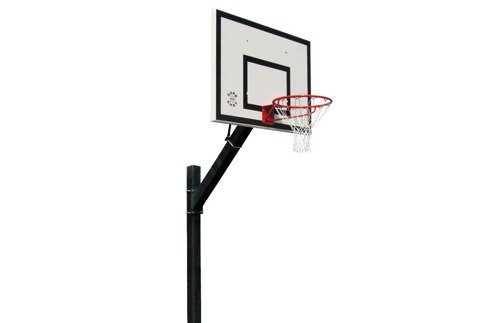 Sure Shot Heavy Duty Inground System Euro Court Basketball Set - 661 