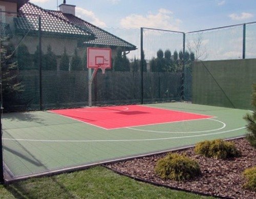 Sure Shot VersaCourt Basketball Court Playground Backyard