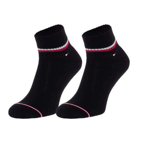 Tommy Hilfiger 12 Socks Men Iconic Quarter 6 pairs size 39-42 - 100001094-200