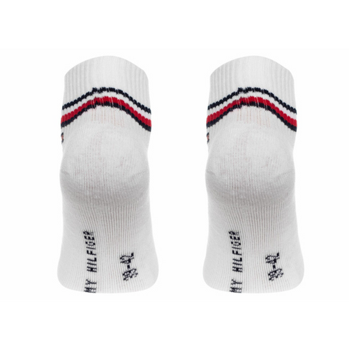 Tommy Hilfiger Men Iconic Quarter Socks 3-pack White - 100001094-300