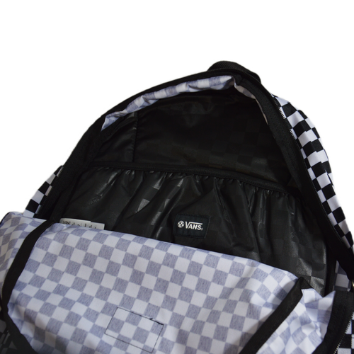 Vans Old Skool Check Backpack White-Black - VN000H4XY281