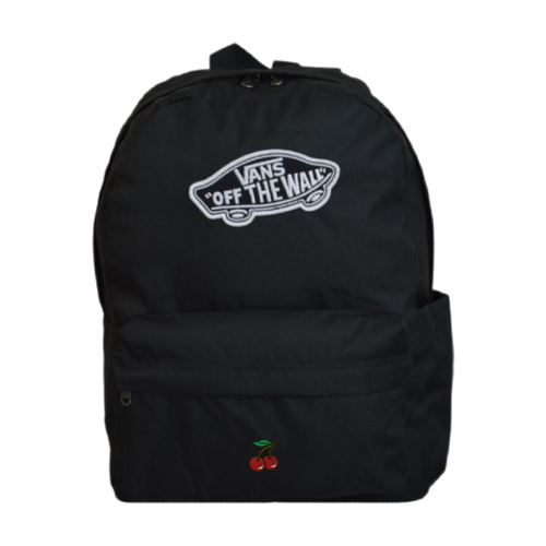 Vans Old Skool Classic Backpack Black VN000H4YBLK1 + Custom Cherry